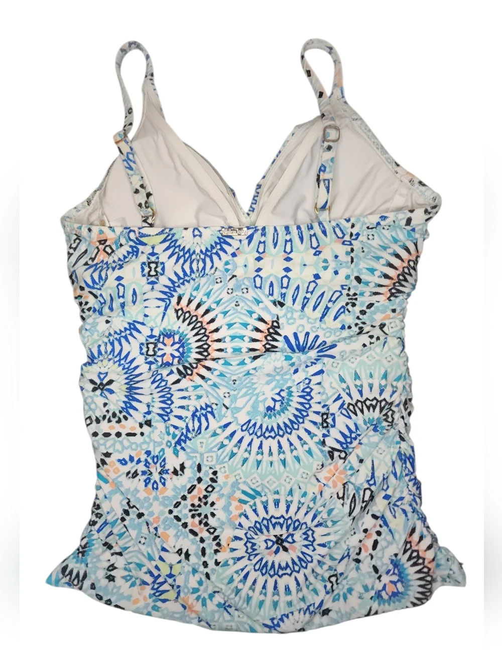 Helen Jon Hanalei Floating Underwire Tankini Top, Womens Small - Picture 4 of 6